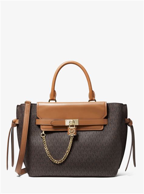 michael kors tasche hamilton legacy|Hamilton Legacy Large Logo Belted Satchel .